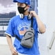 thumbnail image 4 of Hombres deporte casual pecho bolsas cremallera nylon Fanny Crossbody cinturón bolsa (gris) Tmvgtek Para estrenar, 4 of 9