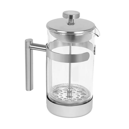 Internet's Best Stainless Steel French Press | 34 Oz | Coffee Maker Glass