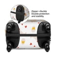 thumbnail image 4 of Lsque Funny Chicken Printed Luggage Cover, Travel Luggage Protector,Scratch and Dirt Resistant, Fits 18-32 Inch Luggage - Large, 4 of 9