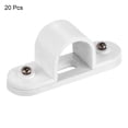 thumbnail image 3 of Unique Bargains PVC Conduit Saddle Pipe Clip 20mm Securing Conduit Hose with Base Pack of 20, 3 of 5