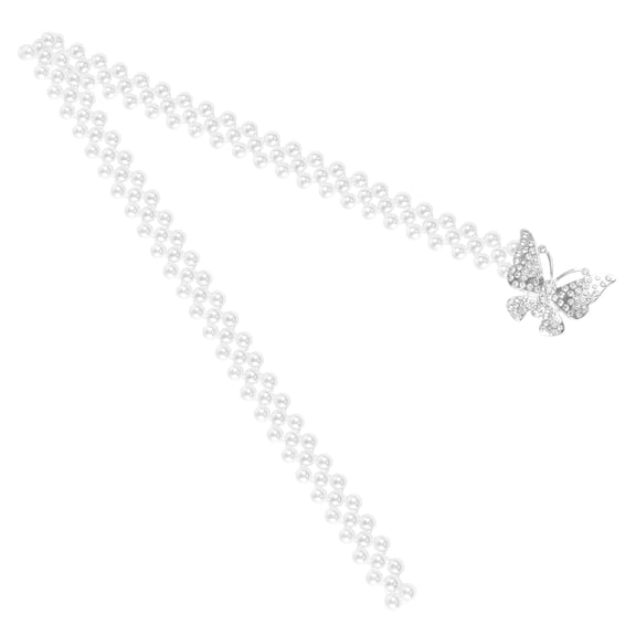Amosfun Elegant Alloy Chain Belt for Women, Stylish Waist Chain Accessory, 1 Piece