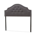 thumbnail image 2 of Baxton Studio Cora Modern and Contemporary Dark Grey Fabric Upholstered King Size Headboard,Wholesale Interiors, 2 of 4