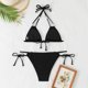 thumbnail image 5 of Trajes de Baño para Mujeres Sexy Tubo de Color Sólido Correa Superior Bikini, Traje de Baño Dividido para la Playa Y la Piscina, 5 of 9