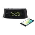 thumbnail image 2 of GPX Bluetooth Voice-Activated Large Black Digital Dual Alarm Clock, CB360B, 2 of 5