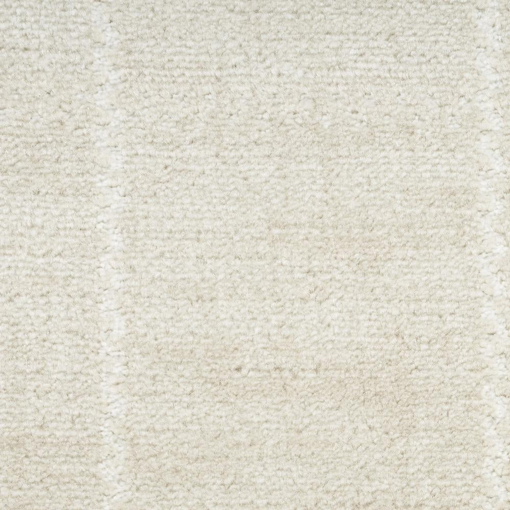 Nourison Serenity Home Geometric Ivory 3'11" x 5'11" Area Rug (4x6)