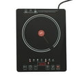 thumbnail image 4 of 1800W 8 Gears Electric Ceramic Hob Cooktop 1 Burner Cooktop Stove Top Built In Countertop LED Touch, 4 of 13