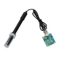 thumbnail image 3 of Sonde d'Électrode PH, Réponse Rapide Module de Capteur d'Acquisition PH Haute Précision PH PH0-14 Fiable pour Aquariums pour Laboratoires, 3 of 8
