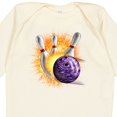 thumbnail image 4 of Inktastic Bowling Strike Boys or Girls Long Sleeve Baby Bodysuit, 4 of 5