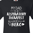 thumbnail image 4 of Inktastic My Dad is a Respiratory Therapist and a Hero Youth T-Shirt, 4 of 5