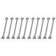 thumbnail image 1 of 10X 304 Stainless Steel Rigging Screw Closed Body Jaw Jaw Turnbuckle 7/32 inch Thread, 1 of 5