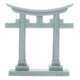 thumbnail image 1 of Simulated Japanese Torii Gate Miniature Torii Microlandscape Torii Prop, 1 of 3