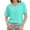 Aqua, variant on Womens Casual V Neck T Shirts Short Sleeve Loose Fit Summer Flowy Tops Tees