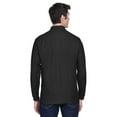 thumbnail image 2 of Devon & Jones D110 Men's Pima Piqué Long Sleeve Polo-Black-2XL, 2 of 3
