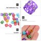 thumbnail image 3 of WASHWEPE 50Ud Anillos Para Extensiones Y Dreadlocks Accesorios De Aleación Para De, 3 of 6