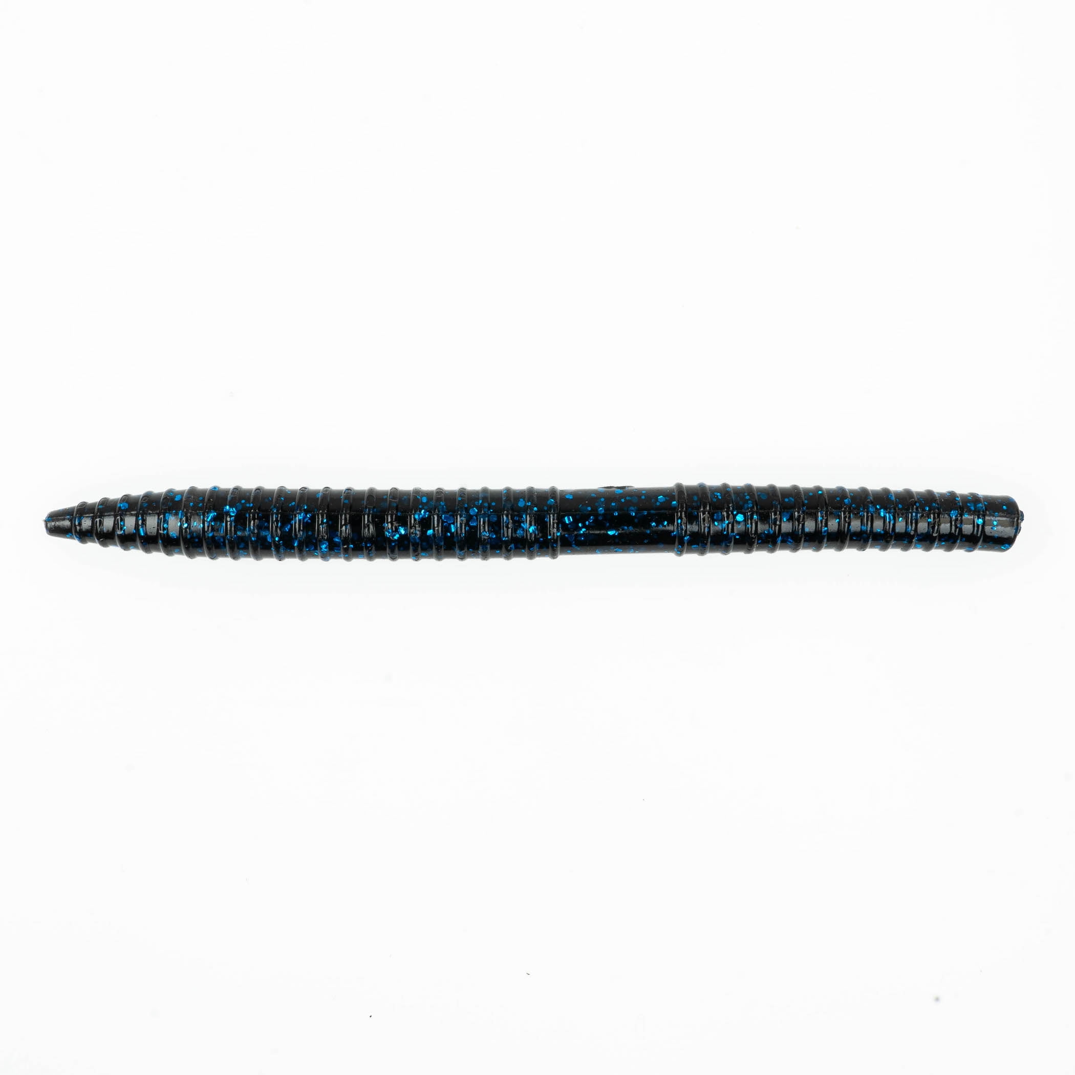 (2 pack) Ozark Trail Sinker Stick 5.5", Black Blue Flake, 8 pieces Fishing Soft Baits
