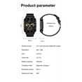 thumbnail image 4 of Montre Intelligente, Smartwatch, Montre Intelligente pour Hommes Femmes Répondre/passer des Appels, HK21 Écran AMOLED 2.01 Pouces Montre Intelligente Bluetooth Montre de Sport Extérieure Bracelet D\'entraînement Physique pour Téléphones Android IOS Bracelet Intelligent IP67, 4 of 9