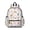Kawaii Cat and, variant on Geometric Multicolor Cat Blue Pattern Backpack for School, Cute School Bag with Adjustable Shoulder Straps and Padded Back, 13.4"x11"x4.7"
