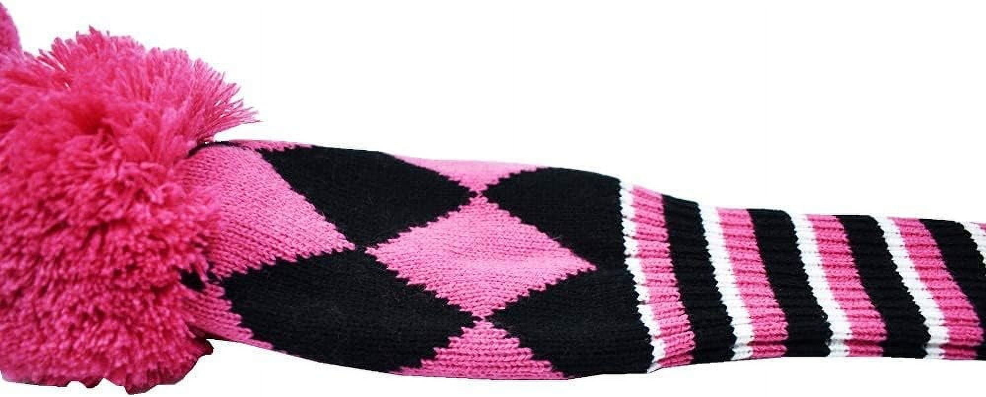 Knitted Golf Club Head Covers for Driver and Fairway Woods Headcovers Set (pack of 3)