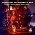 thumbnail image 3 of Creative Unique Design Table Lamp, Memory Function For Personalized Settings, Stepless Dimming Dimmable LED Light With Long Life Cycle, 3 of 5