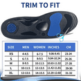 PCSsole Orthotic High Arch Support Insoles, Comfort Sport Insert for