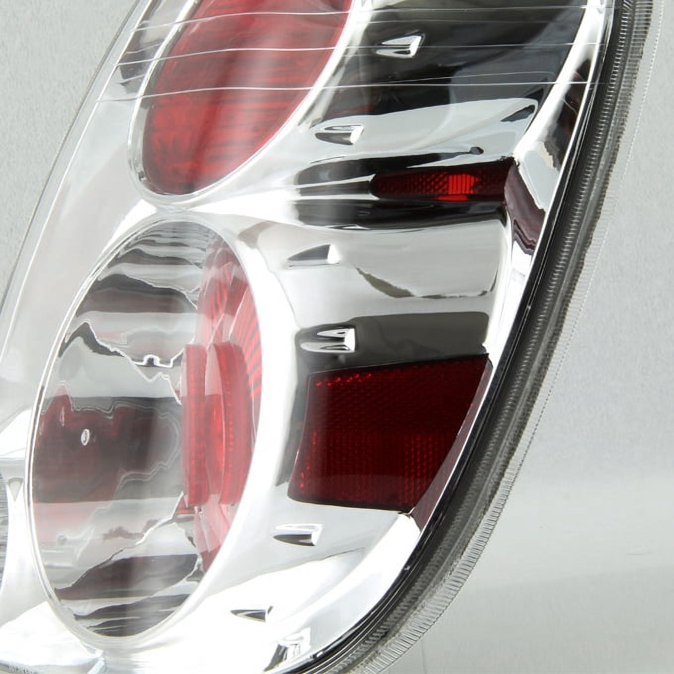 AKKON - For 05-06 Nissan Altima Chrome Bezel OE Direct Replacement Tail Brake Lights Lamp L+R