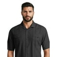thumbnail image 5 of Havanera Men's and Big Men's Camp Collar Guayabera Short Sleeve Button-Down Shirt, Sizes S-5XL, 5 of 8