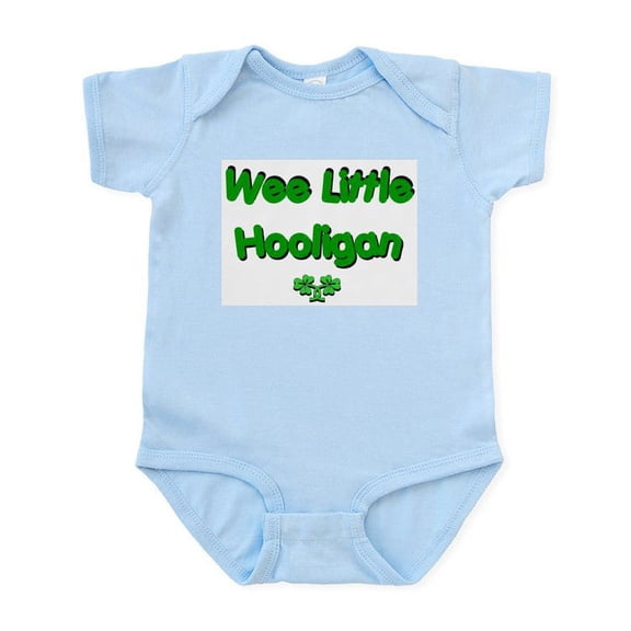 CafePress - Wee Little Hooligan Infant Bodysuit - Baby Light Bodysuit, Size Newborn - 24 Months