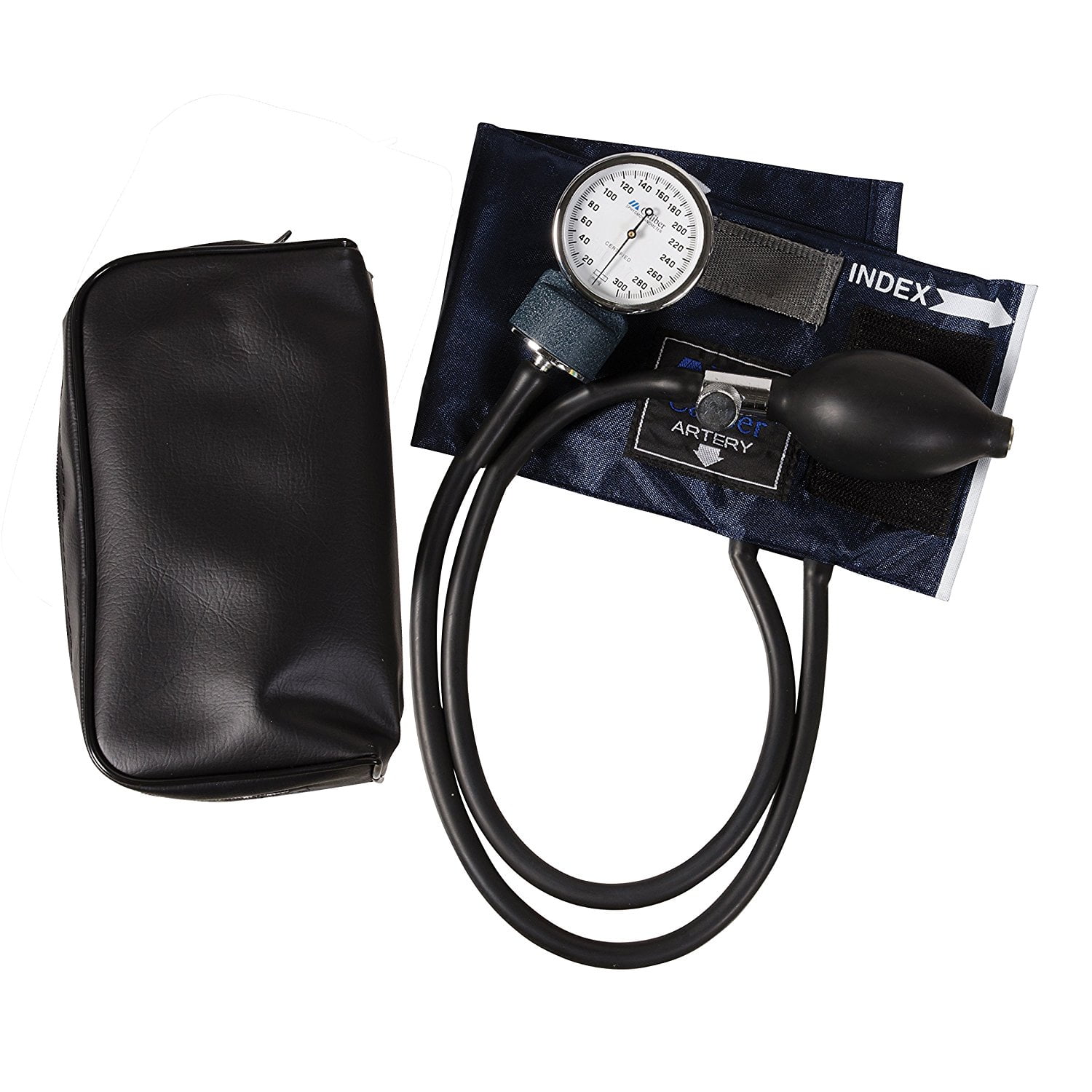 Mabis Caliber Series Aneroid Sphygmomanometer Manual Blood Pressure 