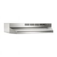 thumbnail image 1 of Broan-Nutone 413604 36 Inch Ductless Under Cabinet Range Hood, Stainless Steel, 1 of 4