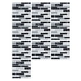 10 Pcs Of Set Self Adhesive Tile Sticker Kitchen Bathroom Wall Sticker