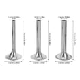 thumbnail image 3 of Miangastore 3pcs Meat Stuffer Funnel Sausage Making Filler Kitchen Stuffer Part Professional Meat Filler Sausage Making Funnel Filling Tubes, 3 of 9