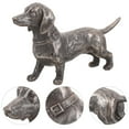 thumbnail image 2 of Qumonin Dachshund Dog Statue for Yard or Patio - Antique Style Figurine for Dog Lovers, 2 of 6