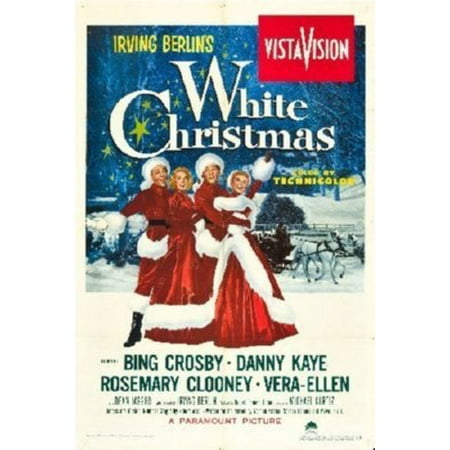 Christmas Metal Sign - White Christmas Movie poster Metal Sign 8inx 12in