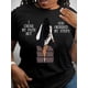 thumbnail image 1 of Faithful Graphic Tee - Crew Neck, Micro Elasticity, Semi-Sheer, Polyester, Machine Washable, Positioning Printing, Casual, Short Sleeve, Regular Length, Spring & Summer Essential - God Orders My Step, 1 of 6