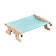thumbnail image 2 of Cama hamaca para Gatos Sunnimix Percha de ventana de gato Patrón de Pata azul, 2 of 8