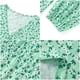 thumbnail image 4 of UVN Vestidos de Otoño para Mujer, Vestido Midi de Manga Larga con Cuello en V y Corte a, Vestido Veraniego con Estampado Floral de Playa Boho, 4 of 7