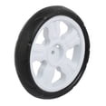 thumbnail image 2 of Unique Bargains 185mm Diameter Plastic Single Wheel Stroller Pulley Rolling Roller 4pcs, 2 of 4