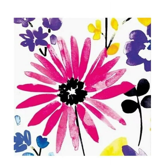 Creative Converting 18 Count Beverage Napkins, Garden Blooms