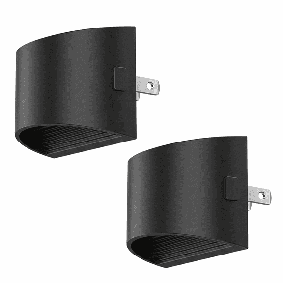 2 Pack LED Night Light, Night Lights Plug into Wall, 3 Level Brightness Adjustable Plug in Night Light, Dusk to Dawn Sensor, Nightlights for Adults, Bedroom, Bathroom, Hallway, 3000K