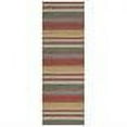 thumbnail image 2 of Surya CLV-1004 Flat-Weave Area Rug - Brick / Mustard, 2 of 2