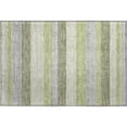 thumbnail image 2 of Addison Rugs Mayfield Premium Machine Washable Transitional Stripes Aloe Rectangle Rug, 1'8" x 2'6", 2 of 6