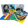 School Supplies Kit Video Gamers Gamer Skateboard Headphone Folders Notebooks Pencils Glue Sticks Markers Ruler Scissors Erasers Crayon Grades 1-5
