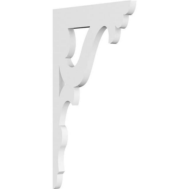 Ekena Millwork BKTP01X08X14CN Cornée Support - 0,62 x 8 x 14 Po.