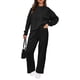 thumbnail image 4 of Conjunto Deportivo PRETTYGARDEN 2 Piezas Negro Pantalón Ancho XL, 4 of 9