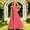 d-250Watermelon Red533, variant on HAYIMI Child Chiffon Dress For Girls Summer Party Wear Soft Flowy Toddler Formal Evening O-Neck Flutter Sleeve Cute Dresses
