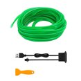 thumbnail image 2 of Riwesomey Tira de luces LED de plástico para automóviles, 5V, resistente al agua, 5M, interfaz USB colorida, lámpara de ambiente decorativa para Bombillas para automóviles Verde, 2 of 6