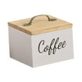 thumbnail image 3 of WeiLaiKeQi Coffee Pod Holder with Lid Coffee Bar Decor Display Box for Home Pantry Desk White, 3 of 9