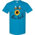 thumbnail image 3 of Inktastic Bee Kind Bees and Sunflower T-Shirt, 3 of 5
