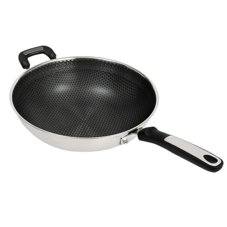 調理器具 GEMKOCH MULTI WOK & STEAMER 32cm MIU Stainless Steel Wok | Costco