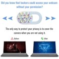 thumbnail image 3 of Elegant Webcam Cover Rhinestone Privacy Cover Set 4pcs Camera Cover Slide for Laptop Smartphone Tablet Privacy Stickers - Perfect for any wedding accessories, 3 of 5